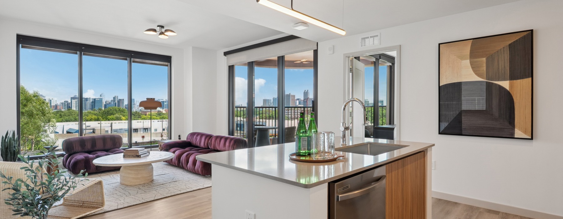 Stella Model Unit with Floor to Ceiling Windows