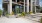 Exterior view of sidewalk landscaping outside leasing office at Stella at Star Metals in West Midtown Atlanta