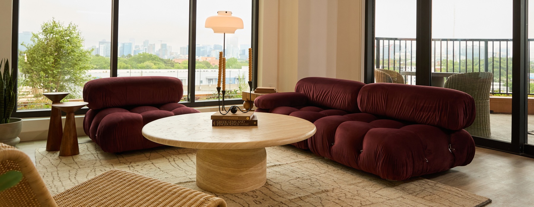 Stella Model Unit with Floor to Ceiling Windows