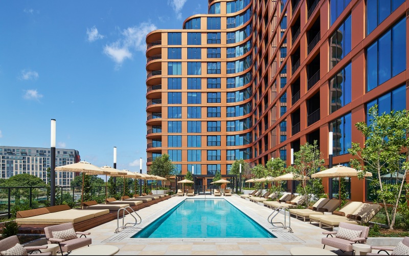 rooftop pool