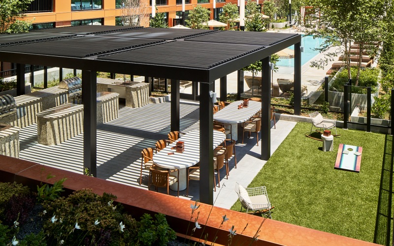 Outdoor Grilling Station